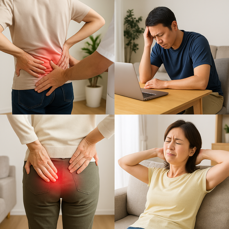 【静岡市】なぜあなたの腰痛は改善しないのか？あなたの腰痛タイプを知り、根本原因から治す専門治療