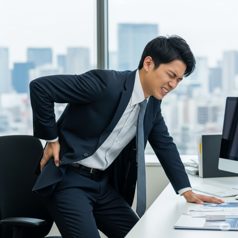 【静岡市】腰痛の真犯人は「腸腰筋」だった？デスクワーク腰痛が治らない本当の理由